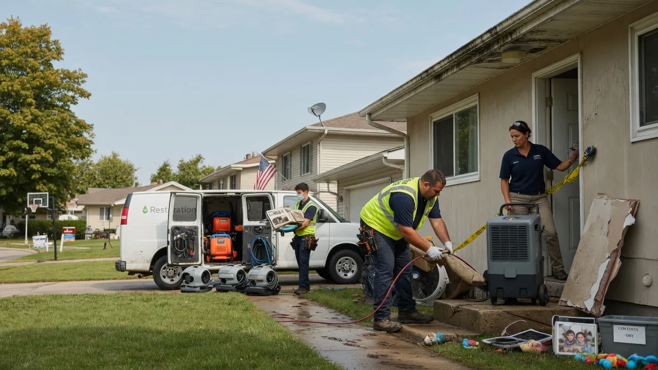 Water Damage Restoration in Colfax, IL near me